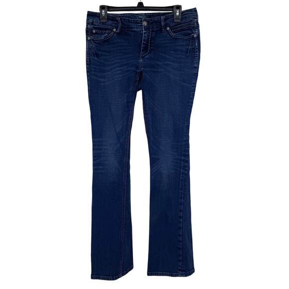 Seven7 Low-Rise Boot Cut Jeans Women's Size‎ 8 - Picture 1 of 8
